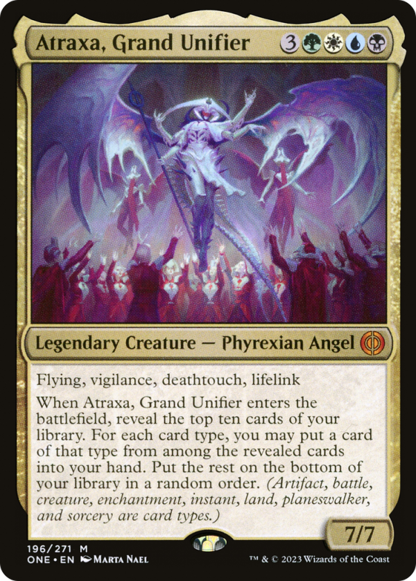 Atraxa, Grand Unifier [Phyrexia: All Will Be One] For Discount