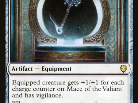 Mace of the Valiant [Phyrexia: All Will Be One Commander] For Sale