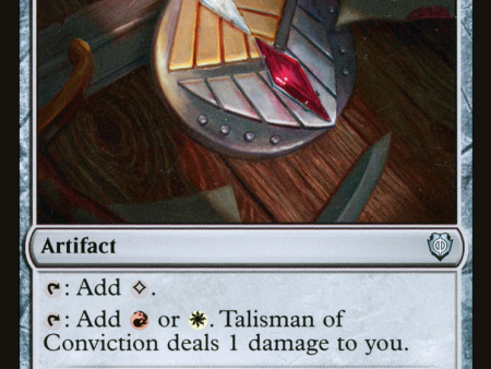 Talisman of Conviction [Phyrexia: All Will Be One Commander] For Cheap