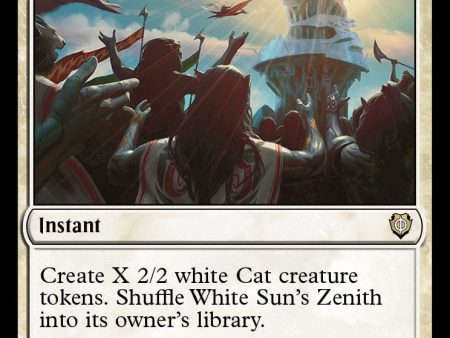 White Sun s Zenith [Phyrexia: All Will Be One Commander] Discount