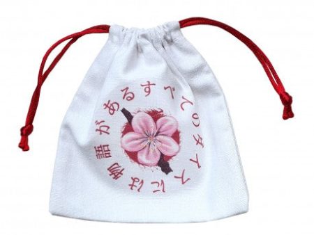 Japanese Dice Bag: Breath of Spring on Sale