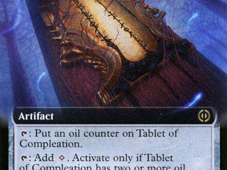 Tablet of Compleation (Extended Art) [Phyrexia: All Will Be One] Online Hot Sale