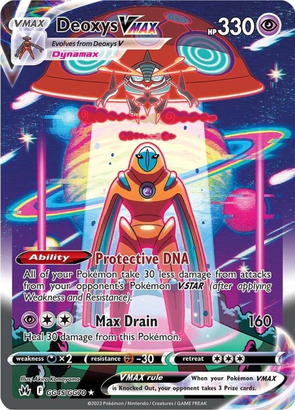 Deoxys VMAX (GG45 GG70) [Sword & Shield: Crown Zenith] For Cheap