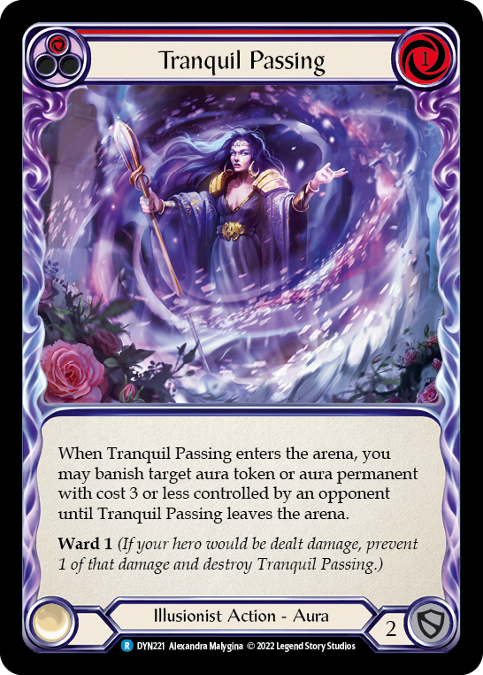 Tranquil Passing (Red) [DYN221] (Dynasty) Discount