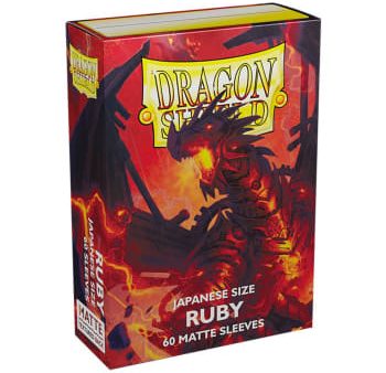 Dragon Shields Japanese: (60) Matte Ruby Discount