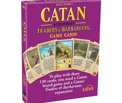 CATAN ACCESSORY: TRADERS AND BARBARIANS GAME CARDS For Discount