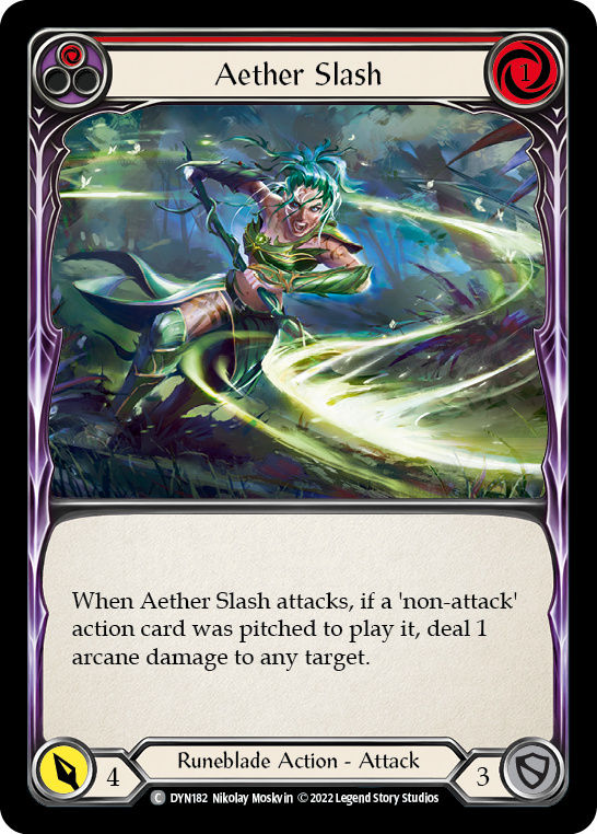 Aether Slash (Red) [DYN182] (Dynasty) For Sale