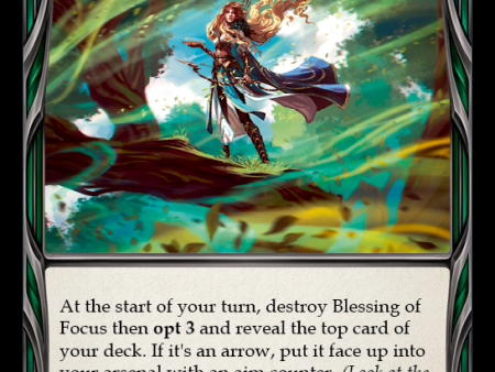 Blessing of Focus (Red) [DYN159] (Dynasty)  Rainbow Foil Online Sale