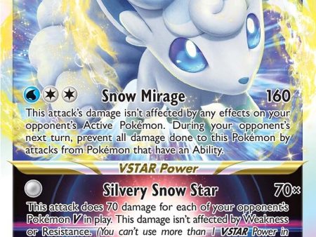 Alolan Vulpix VSTAR (034 195) [Sword & Shield: Silver Tempest] For Discount