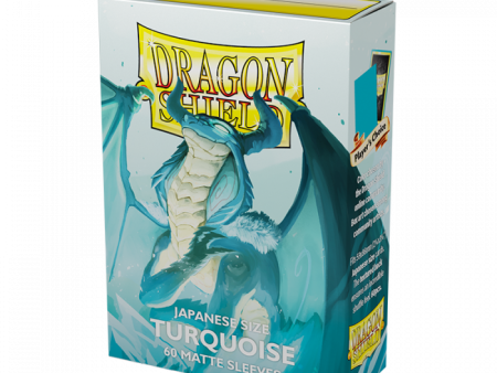 Dragon Shields Japanese: (60) Matte Turquoise Online now