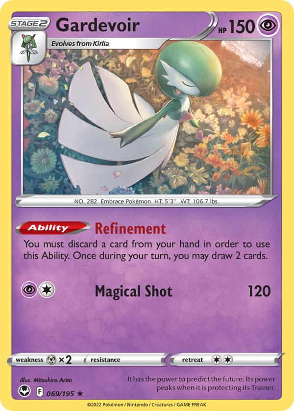 Gardevoir (069 195) (Theme Deck Exclusive) [Sword & Shield: Silver Tempest] Cheap