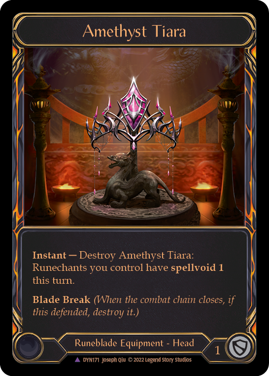 Amethyst Tiara (Marvel) [DYN171] (Dynasty)  Cold Foil Hot on Sale