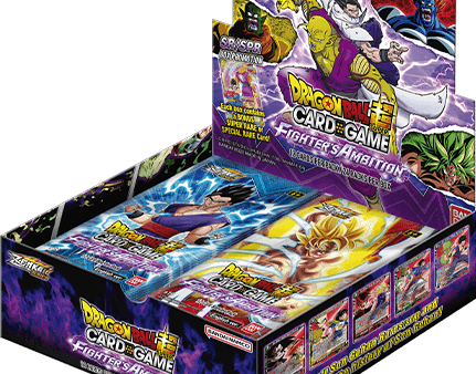 Dragon Ball Super Card Game: Fighter s Ambition Booster Box DBS-B19 Zenkai Series 2 Online now