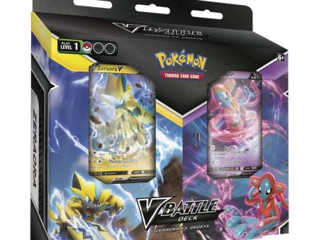 POKÉMON TCG V Battle Deck: Zeraora vs Deoxys For Discount