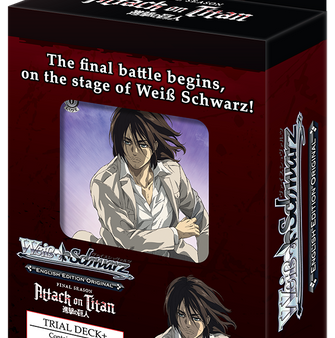 Weiss Schwarz Attack on Titan Final Season Trial Deck Supply