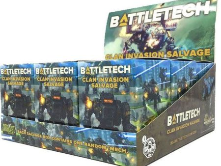 Battletech: Clan Invasion- Salvage Blind Box Display Online