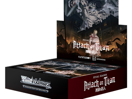 Weiss Schwarz Attack on Titan Final Season Booster Box Online now