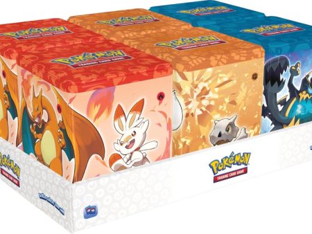 POKEMON TCG: Fighting Fire Darkness Stacking Tins Sale