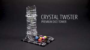 CRYSTAL TWISTER PREMIUM DICE TOWER Fashion