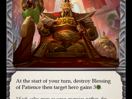 Blessing of Patience (Red) [DYN033] (Dynasty) Online Hot Sale