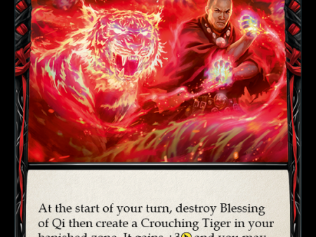 Blessing of Qi (Red) [DYN053] (Dynasty)  Rainbow Foil on Sale