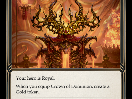 Crown of Dominion [DYN234] (Dynasty)  Cold Foil For Discount