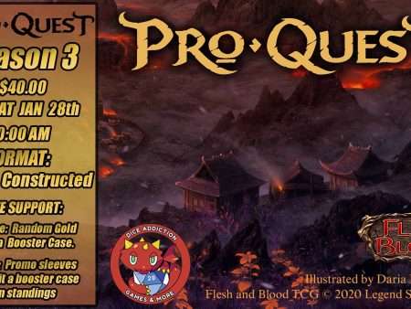 FAB: Pro Quest Season 3 ticket For Cheap