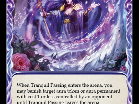 Tranquil Passing (Blue) [DYN223] (Dynasty)  Rainbow Foil Supply