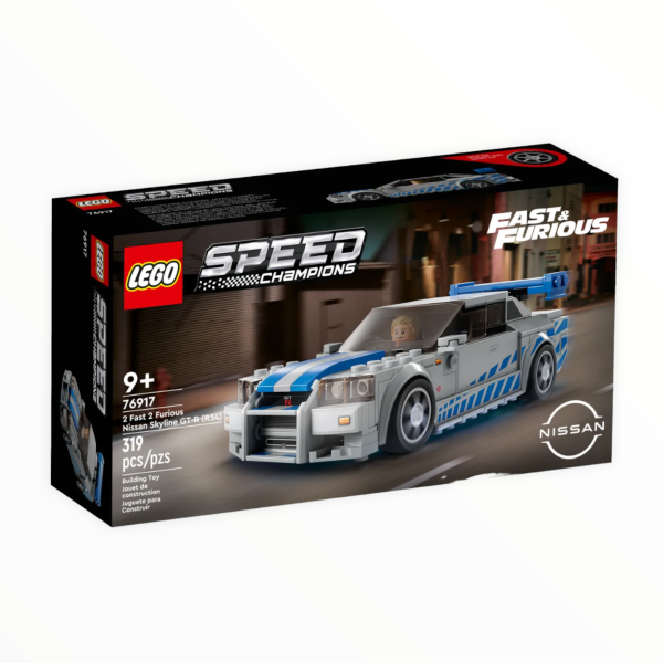 76917 Speed Champions 2 Fast 2 Furious Nissan Skyline GT-R (R34) For Sale