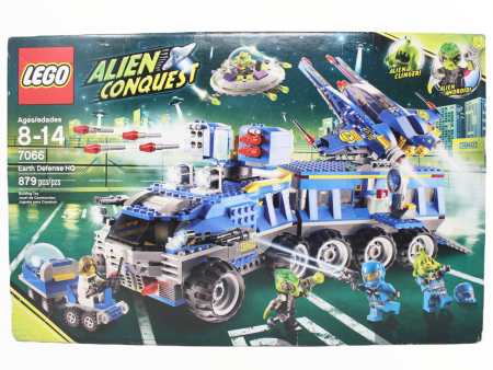 Retired Set 7066 Alien Conquest Earth Defense HQ Fashion