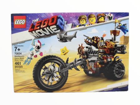 Retired Set 70834 The LEGO Movie 2 MetalBeard’s Heavy Metal Motor Trike! Cheap