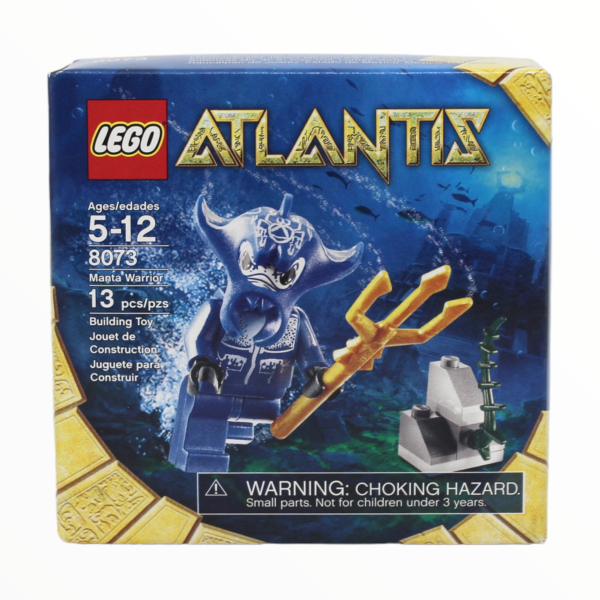 Retired Set 8073 Atlantis Manta Warrior Fashion