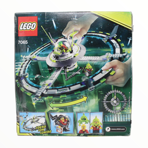 Certified Used Set 7065 Alien Conquest Alien Mothership (open box, sealed bags) Online now