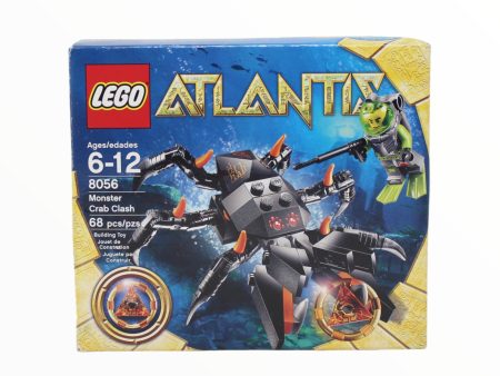 Certified Used Set 8056 Atlantis Monster Crab Clash For Discount