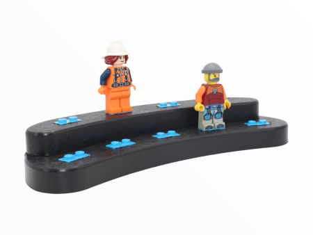 9-Minifigure Display Stand (select a stud color) For Cheap