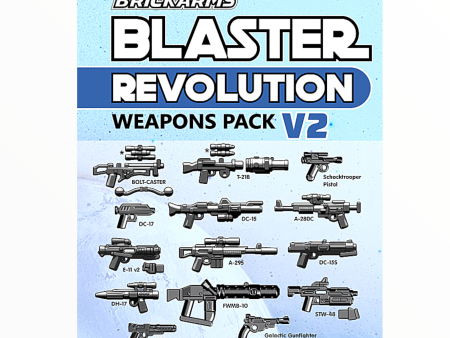 BrickArms Blaster Weapons Pack - Revolution V2 Sale