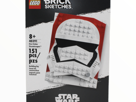 Retired Set 40391 Star Wars Brick Sketches First Order Stormtrooper Online