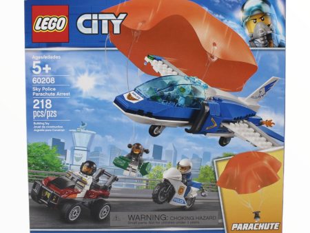 Retired Set 60208 City Sky Police Parachute Arrest on Sale