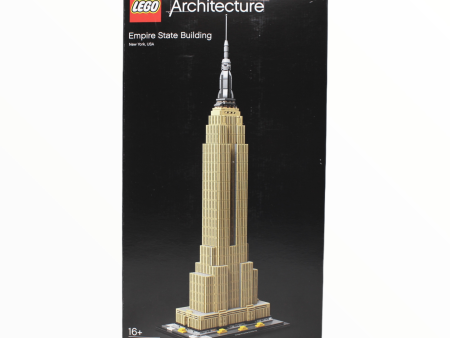 Certified Used Set 21046 Architecture Empire State Building Cheap