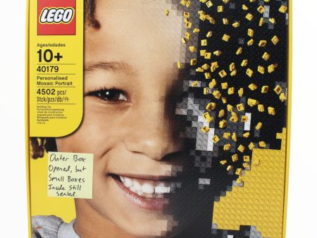 Certified Used Set 40179 LEGO Personalised Mosaic Portrait (open box, sealed bags, 2016 ver.) For Discount