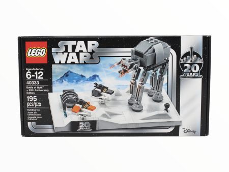 Certified Used Set 40333 Star Wars Battle of Hoth - 20th Anniversary Edition Supply