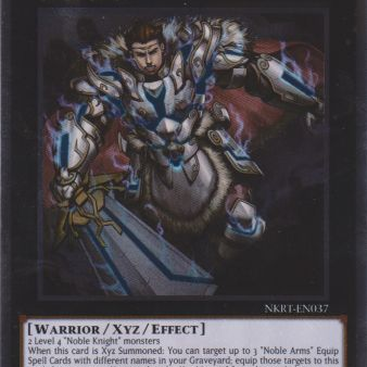 Artorigus, King of the Noble Knights [NKRT-EN037] Platinum Rare For Sale